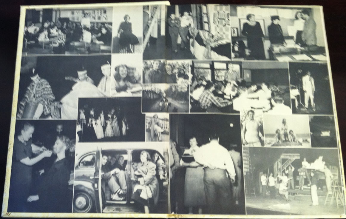 1950 HHS Yearbook Collage